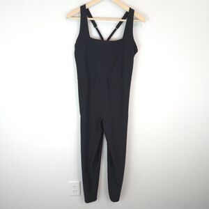 YPB SculptLUX Women's Black Activewear 7/8 Length Jumpsuit
